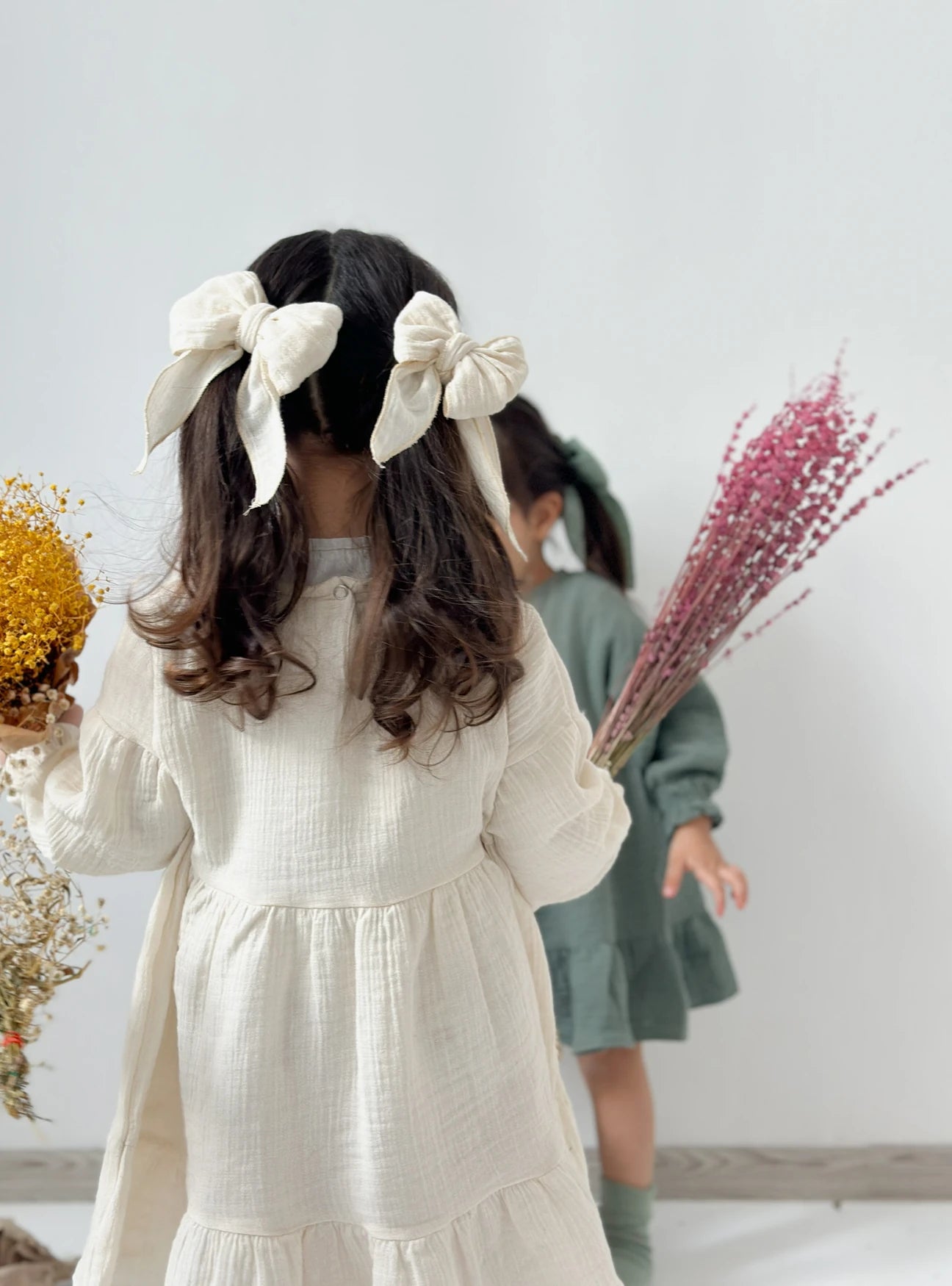 Baby Girl Dress-Cream