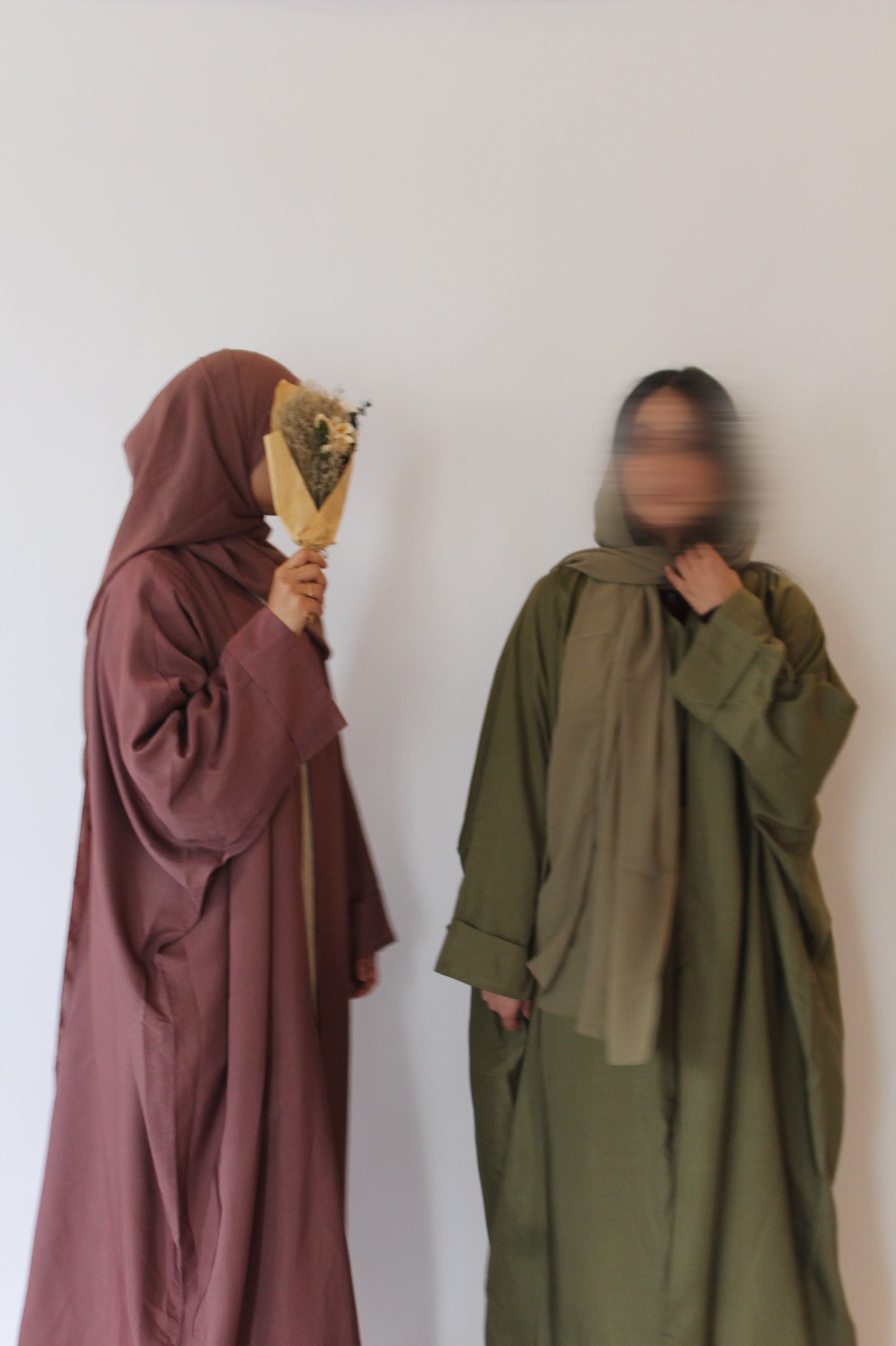 Two-Piece Abaya Set-Green