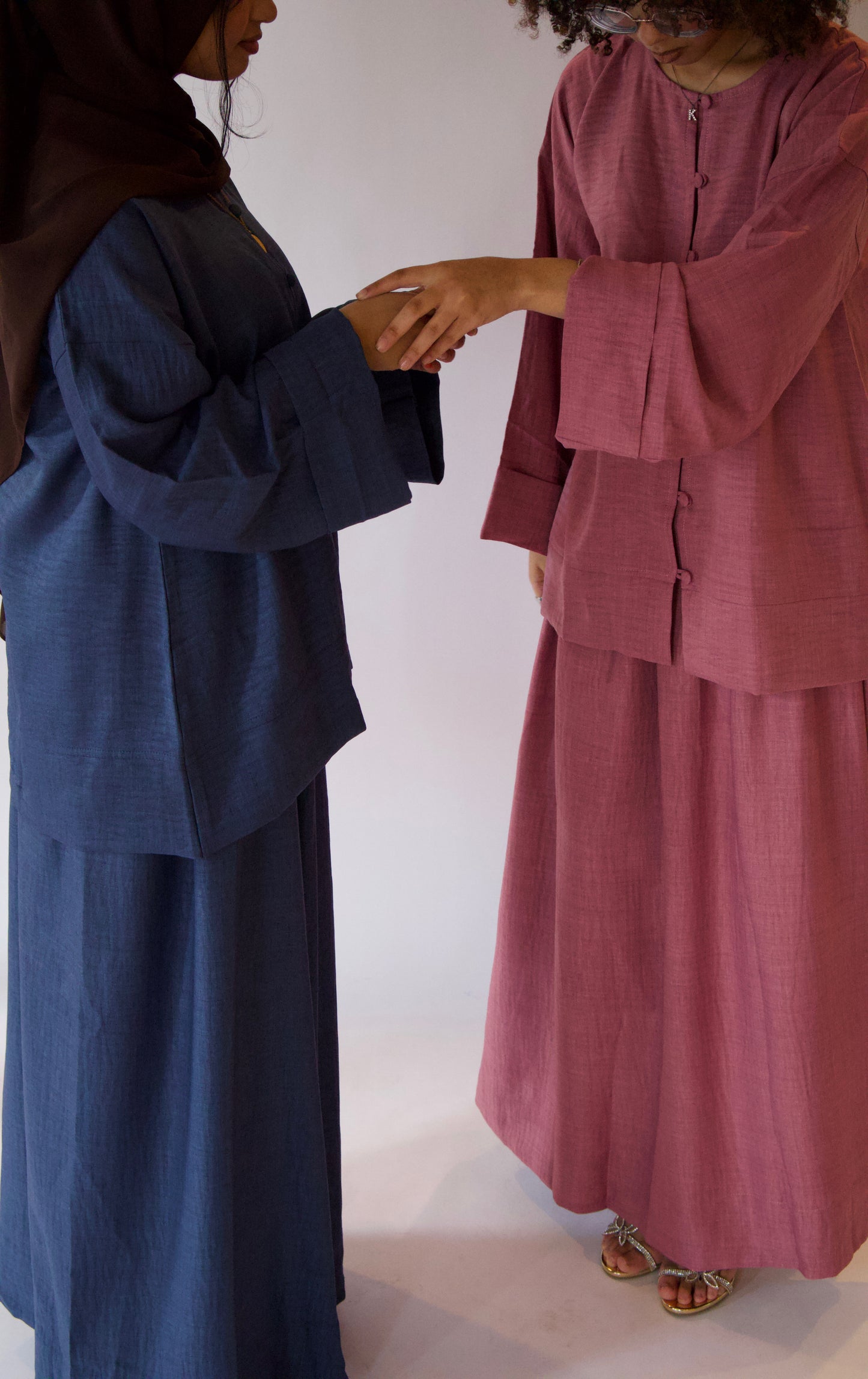 Raya Skirt Set-French Blue