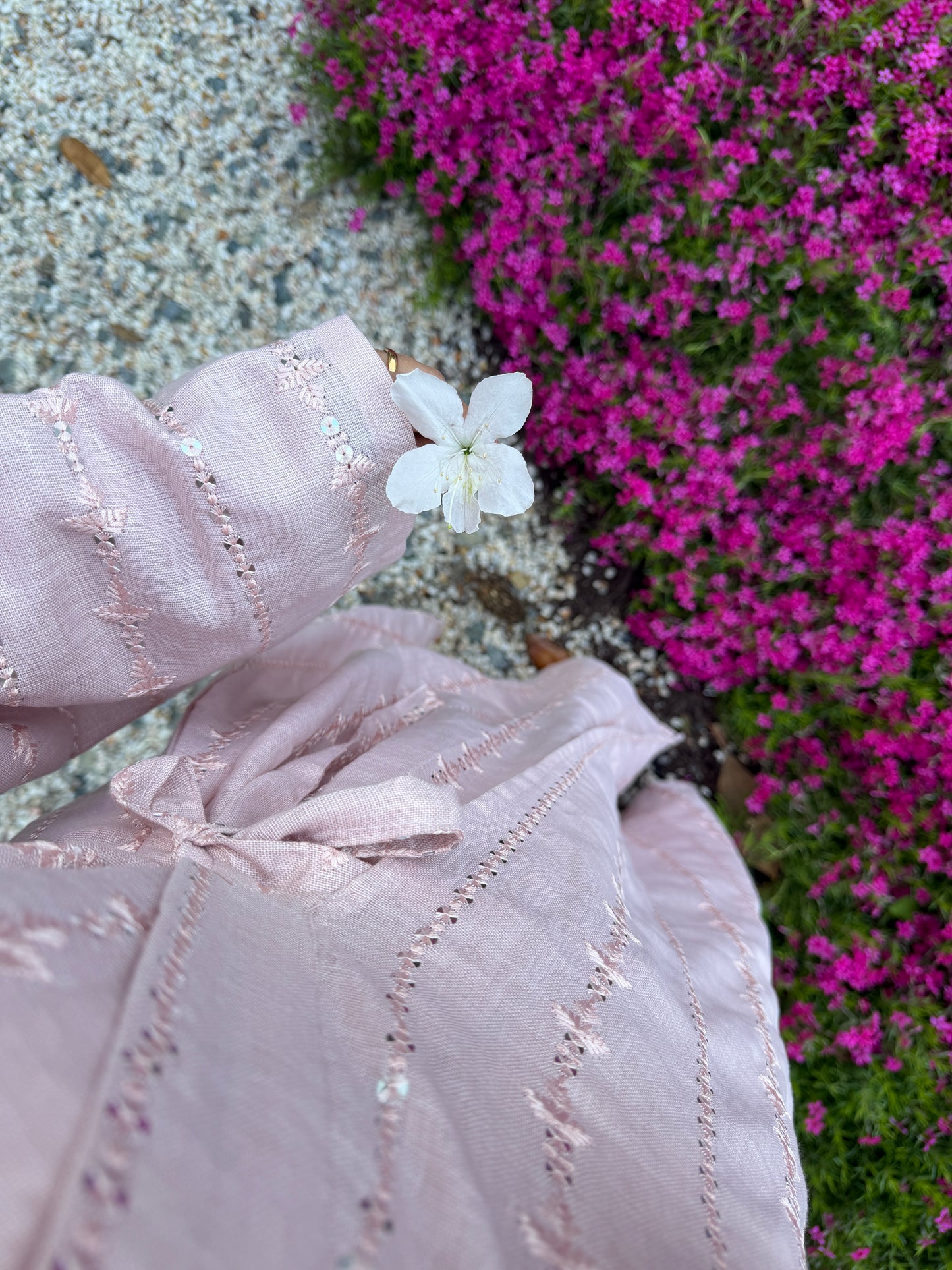 Zaria- Embroidery- Three Piece- Abaya