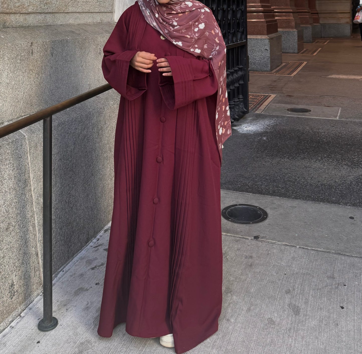 Ayat-Three-piece Abaya-Set