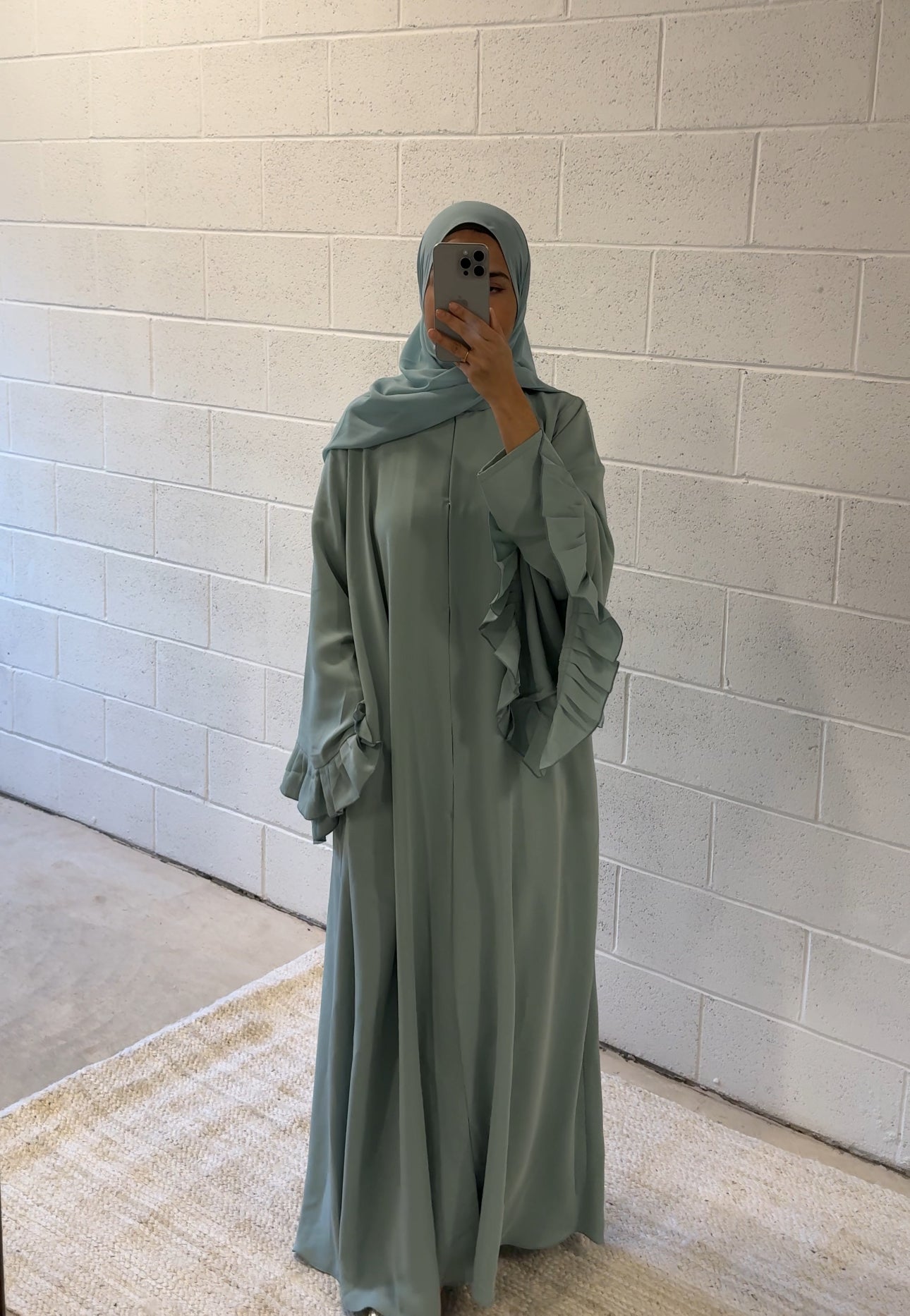 Imaan- Three-piece Abaya Set