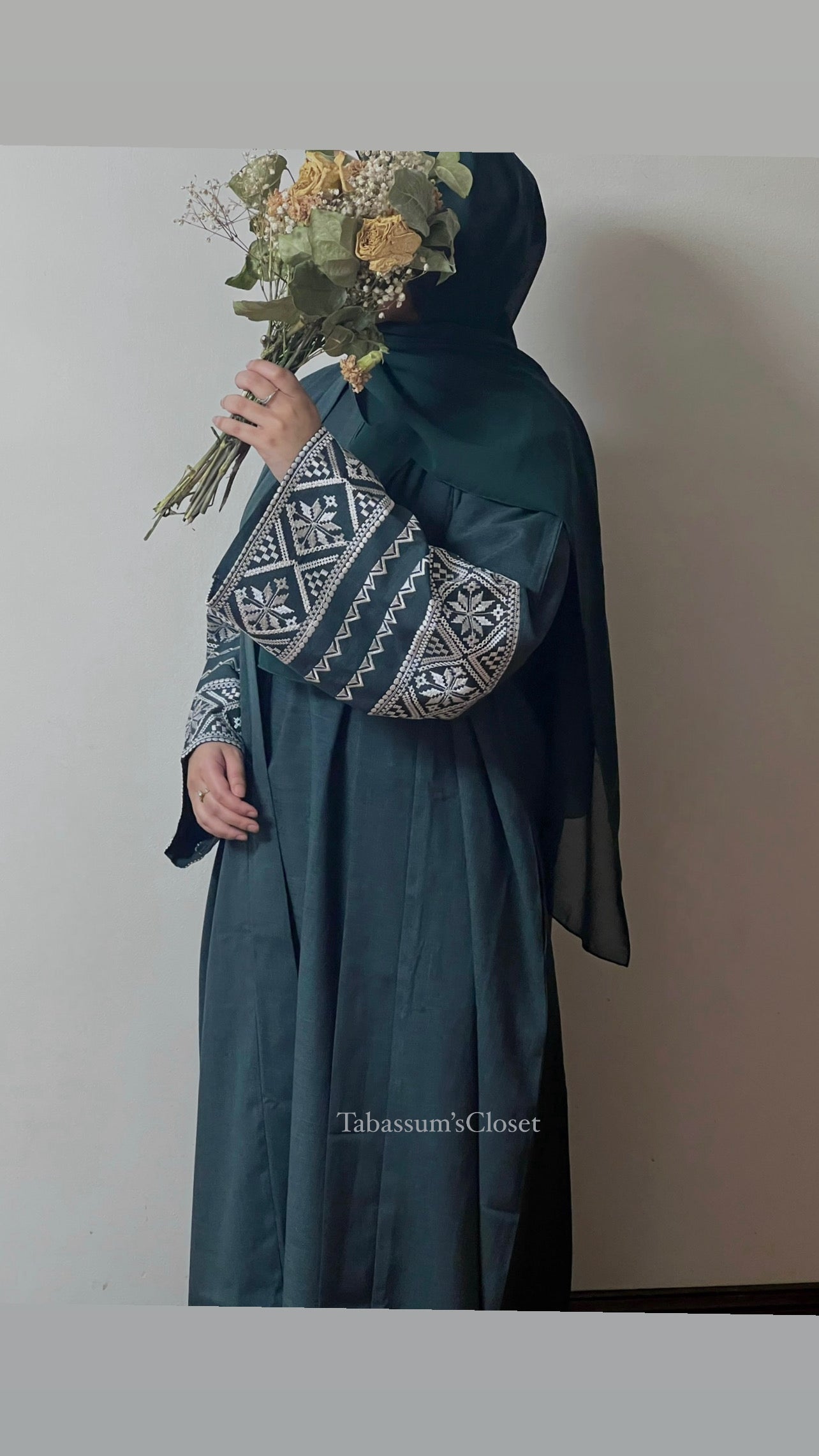 Rahma-Teal Green