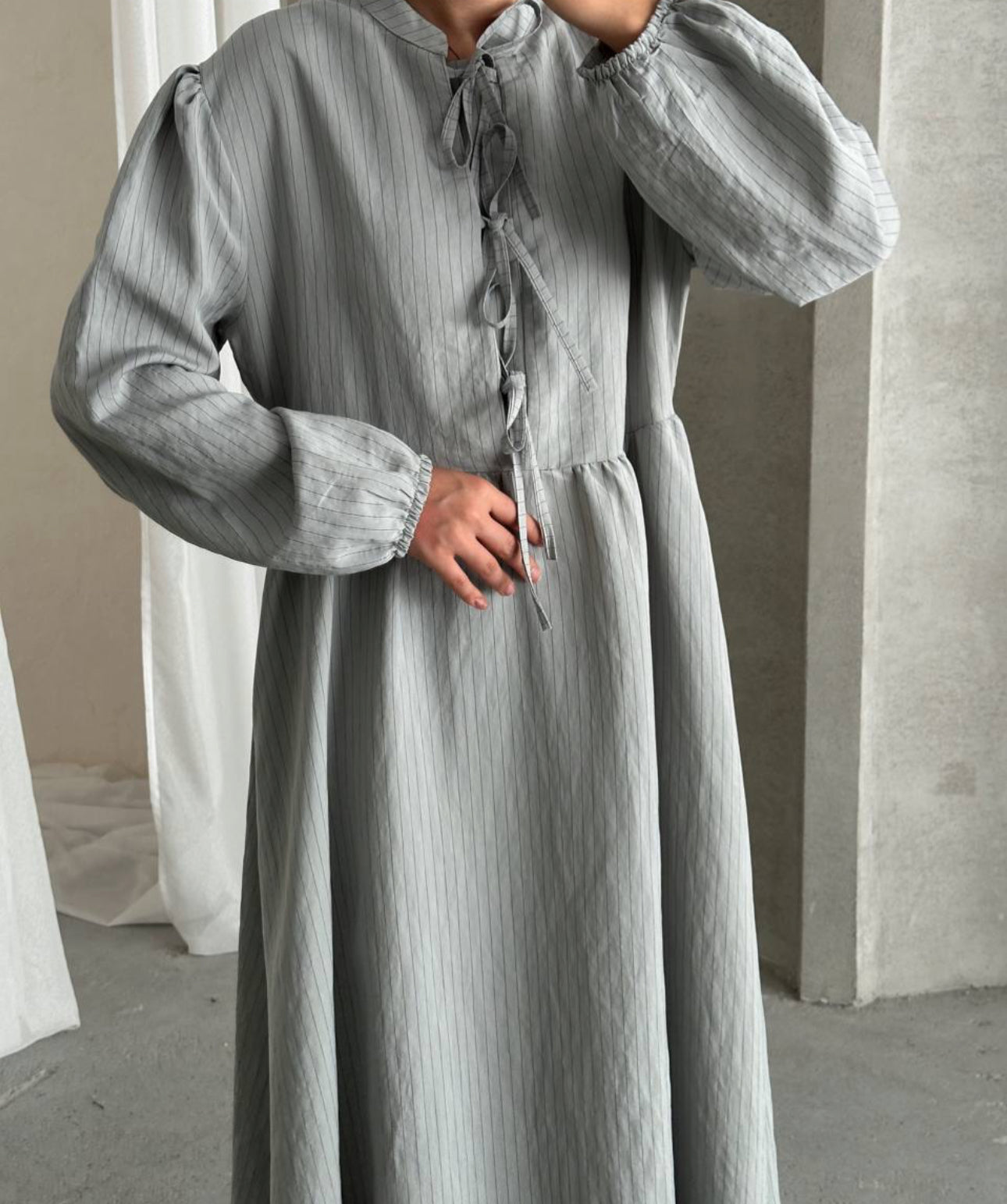 Pinterest dress-Grey