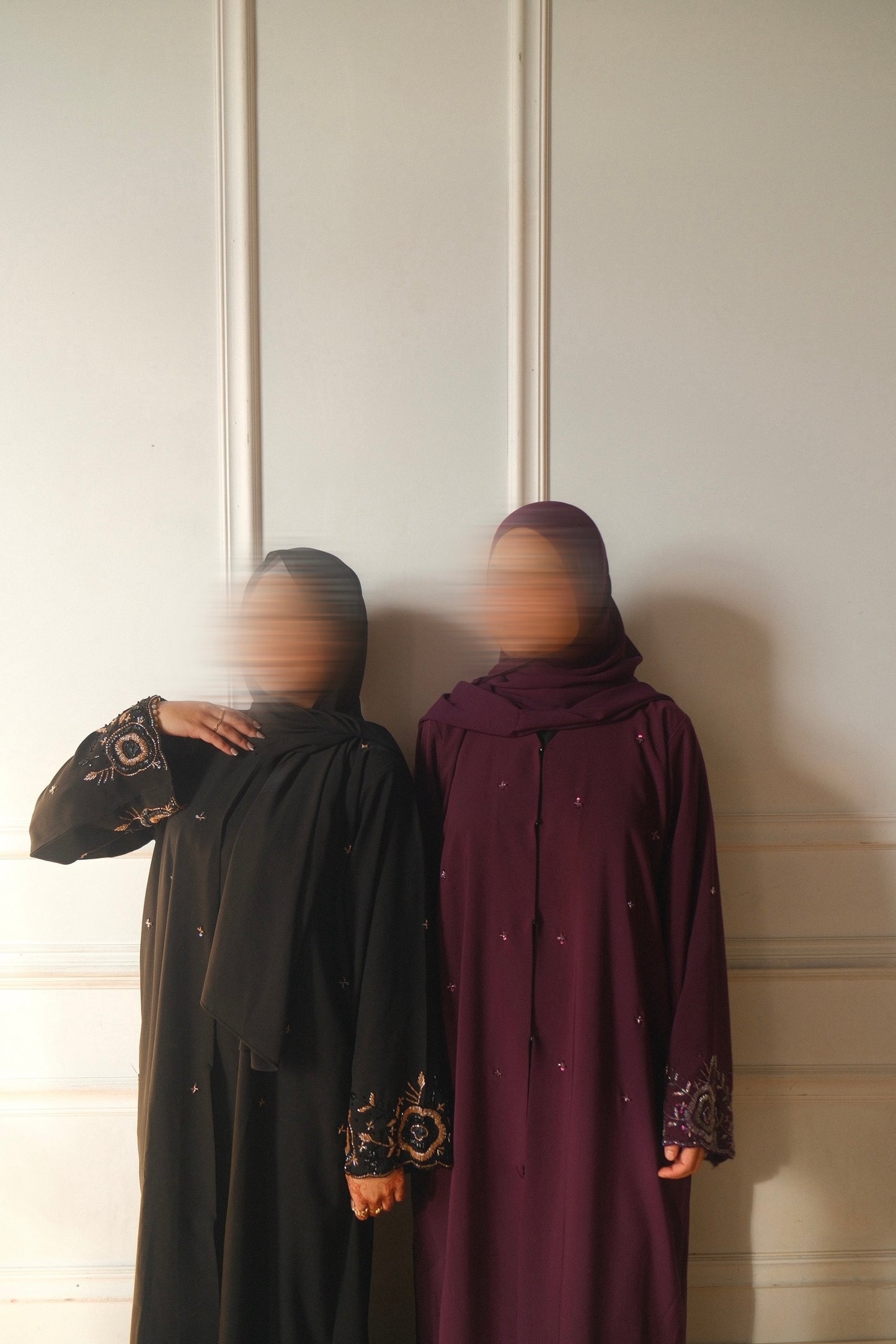 Nura-Handcrafted-Abaya set-Black