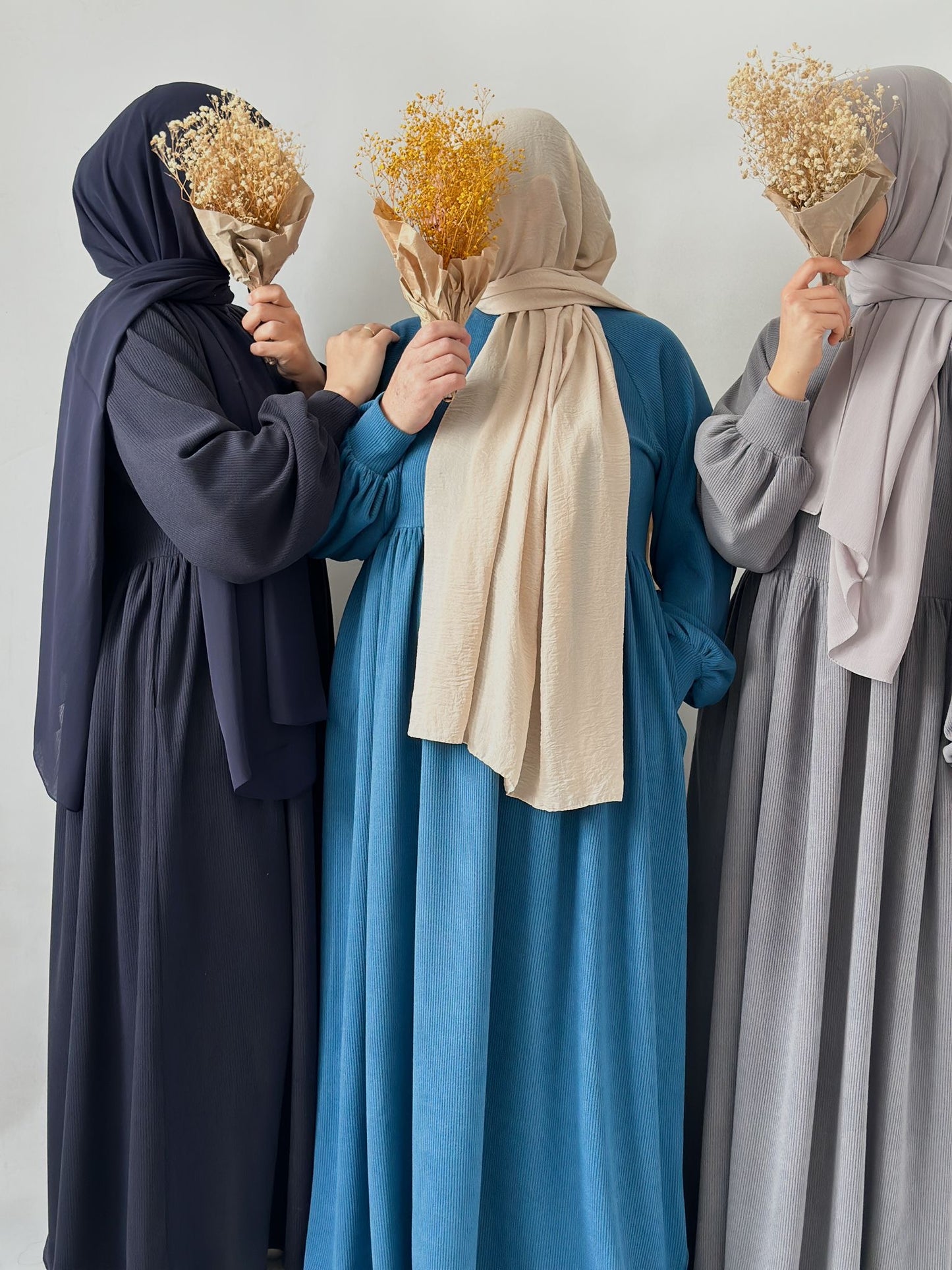 Amira-knitted Dress-Navy