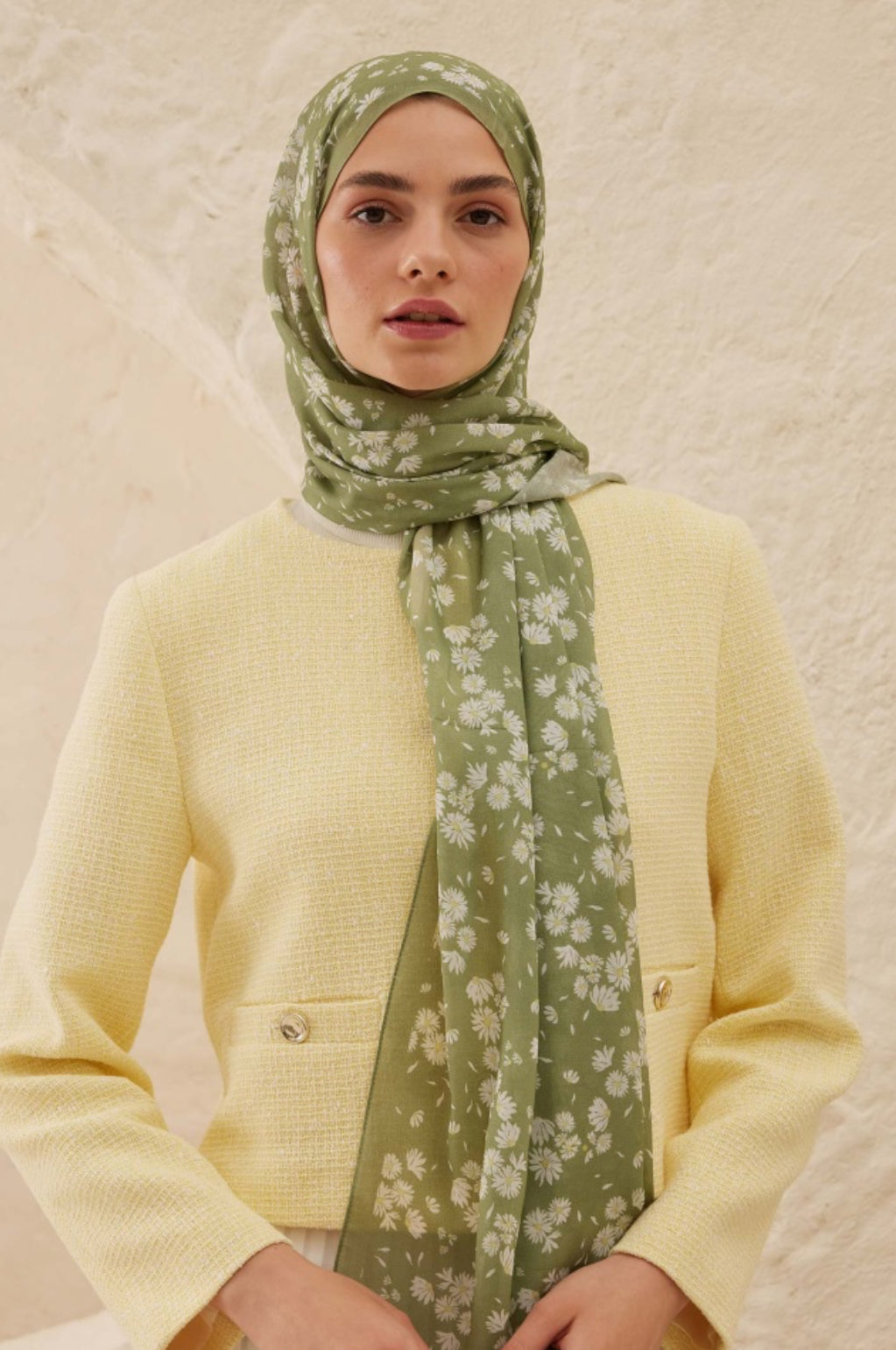 DAISY PATTERN RAMI-RAMIE HIJAB