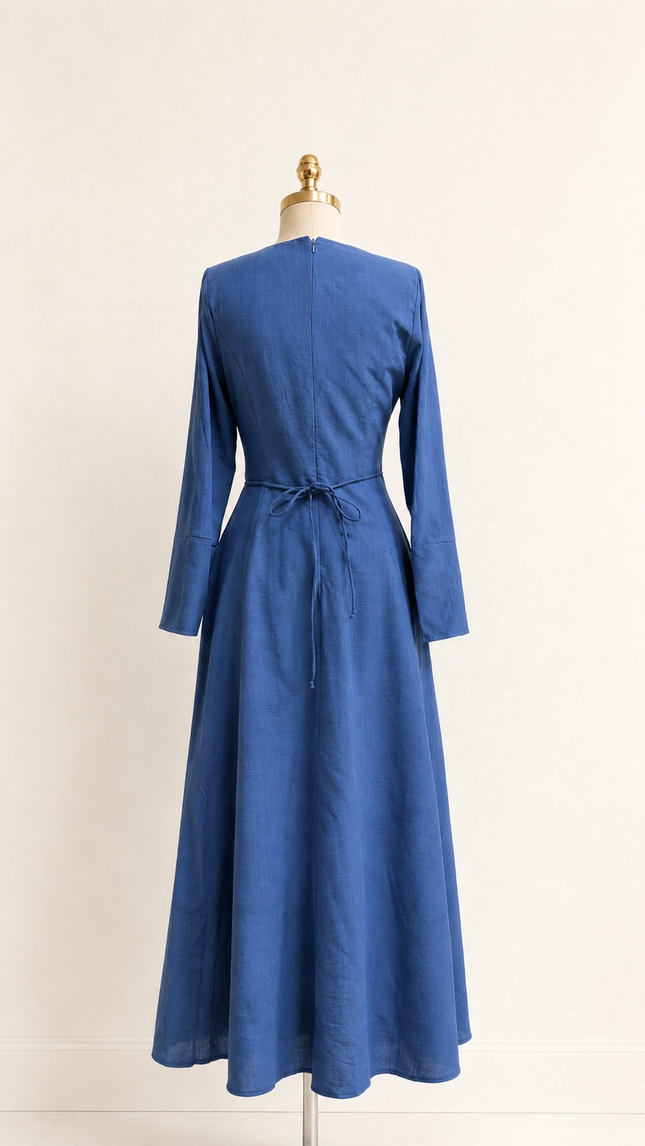 Daydream Cotton Dress – Dusty Blue