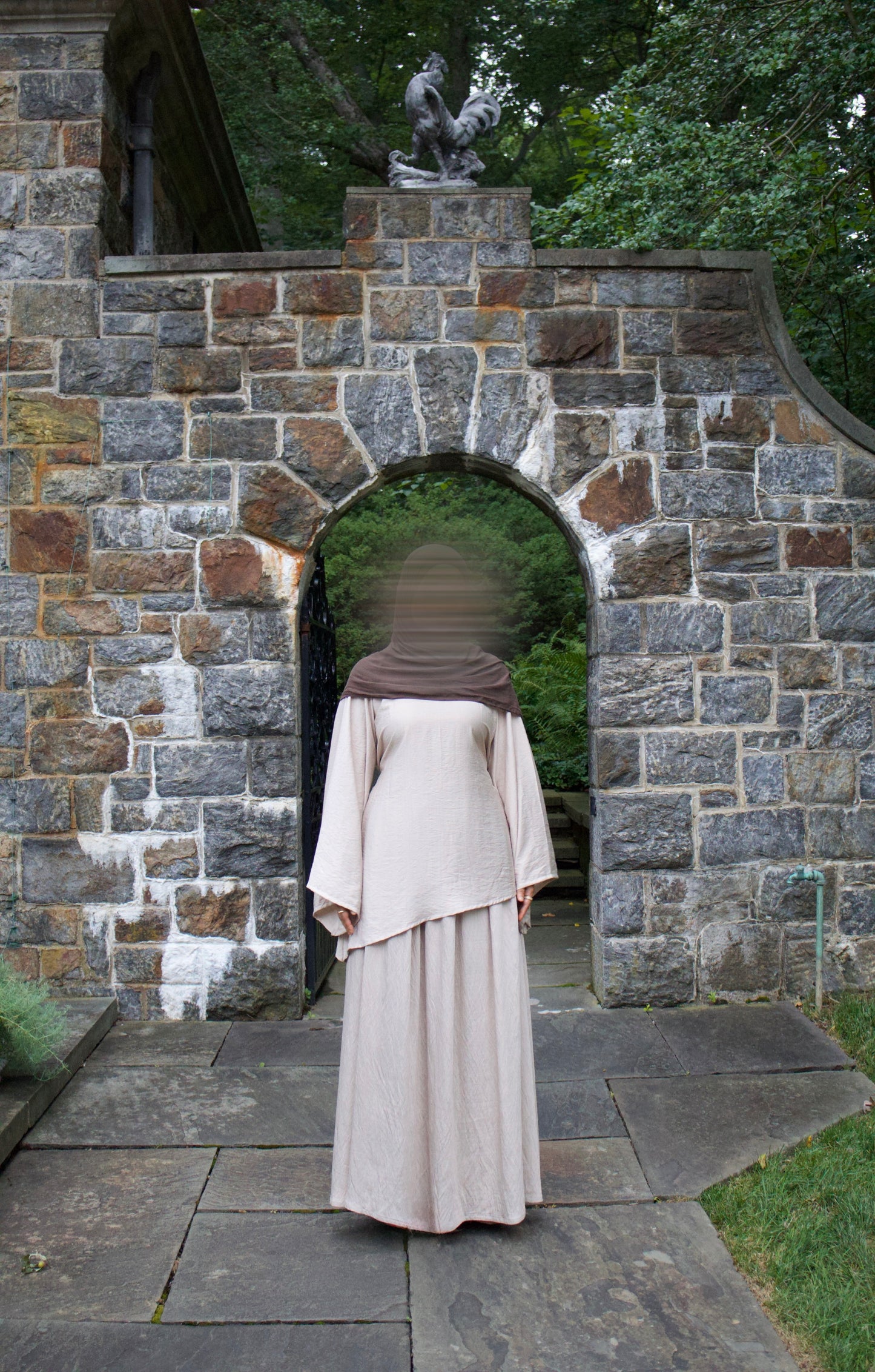 Maya Skirt Set- Light Beige