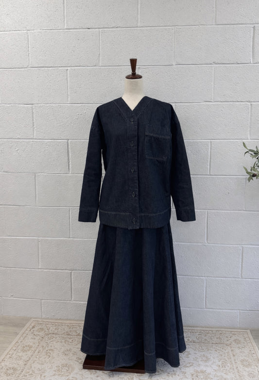 Denim Set-Dark Wash -100% Cotton