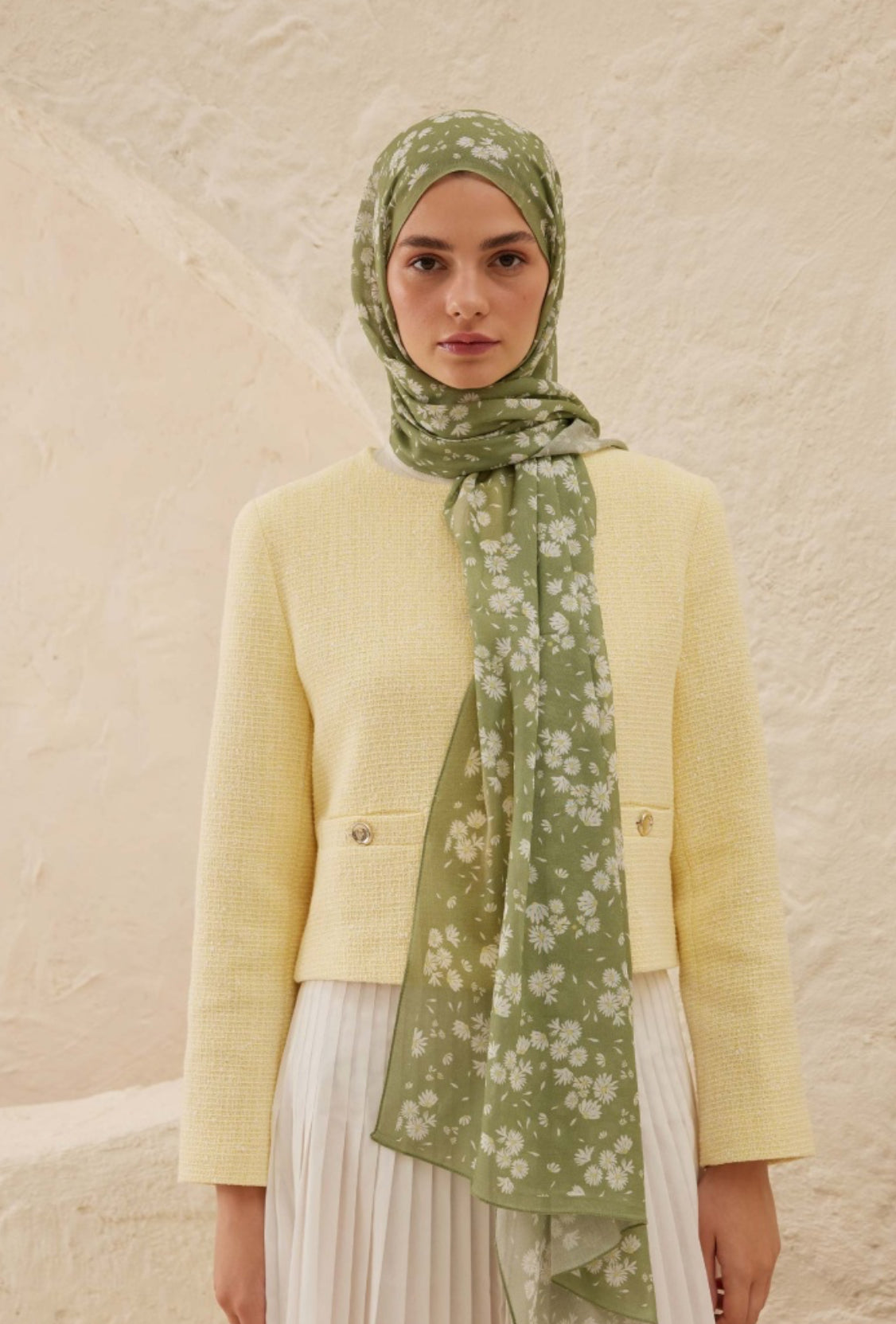 DAISY PATTERN RAMI-RAMIE HIJAB