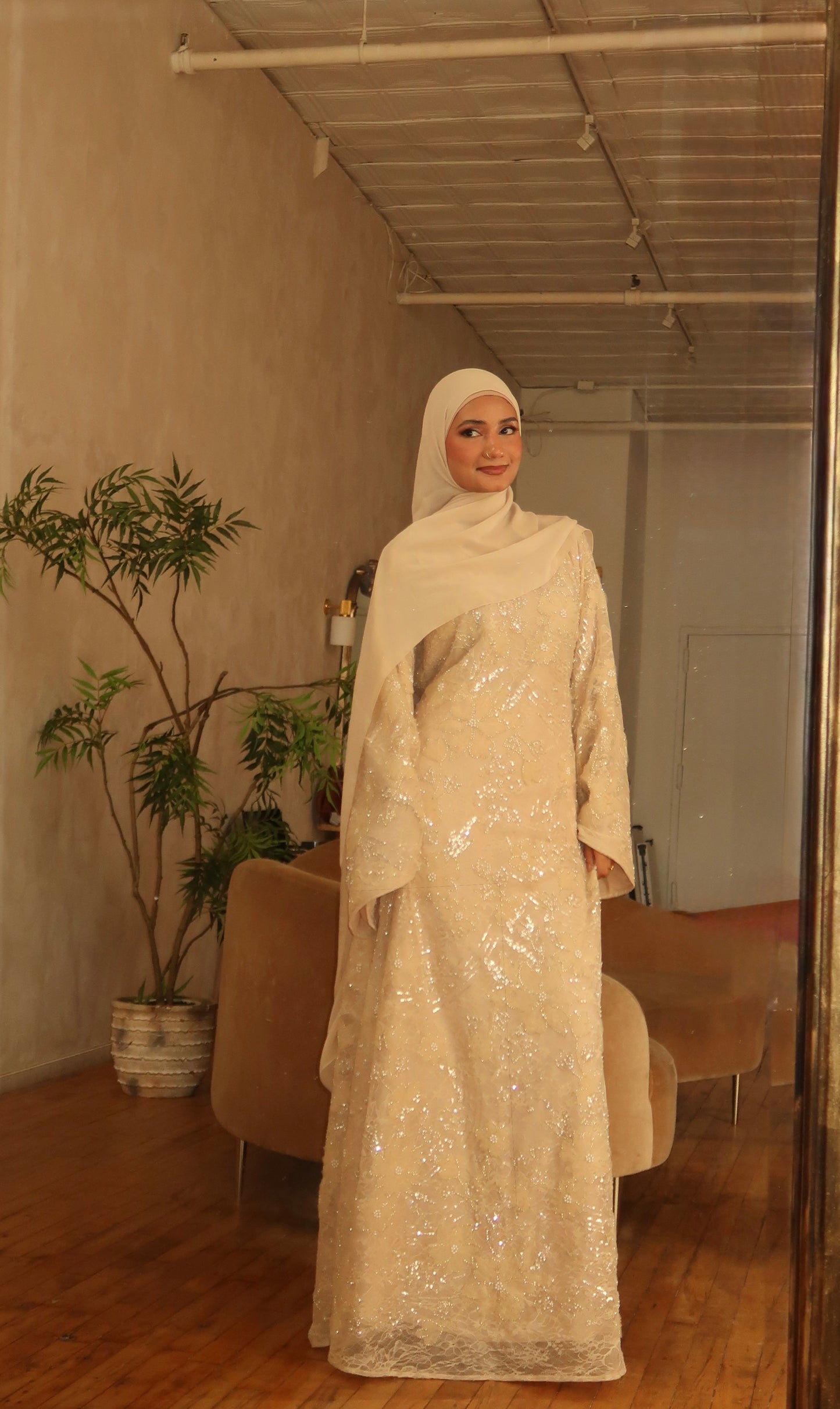 Jasmine -Lace Embellished-Dress