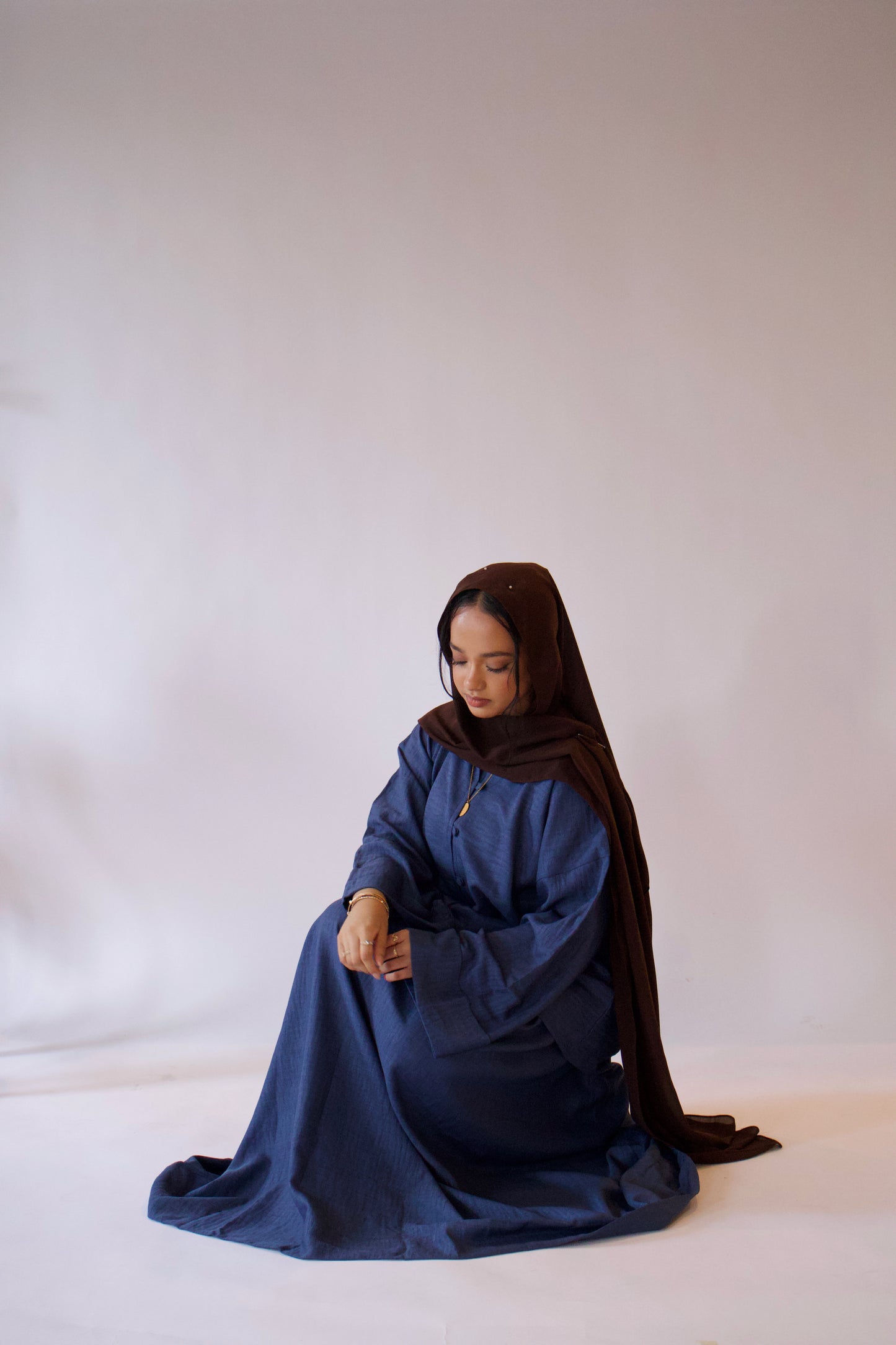 Raya Skirt Set-French Blue