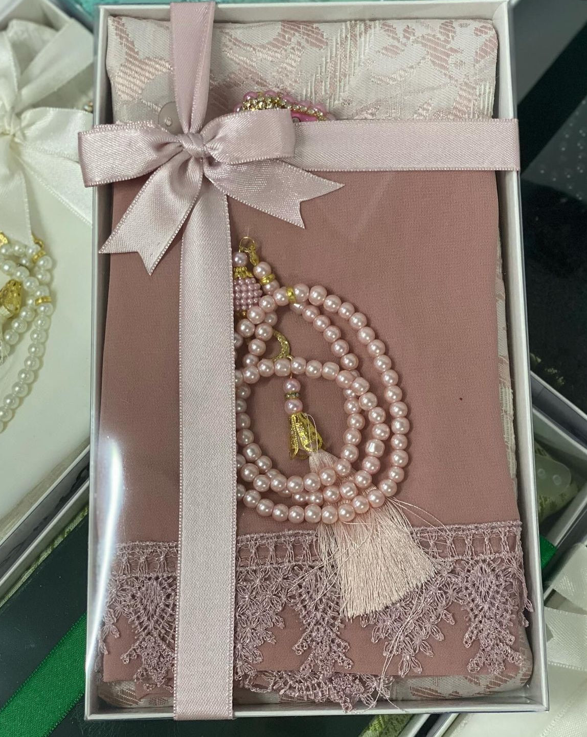 Eid gift- Prayer Mat Tasbih set