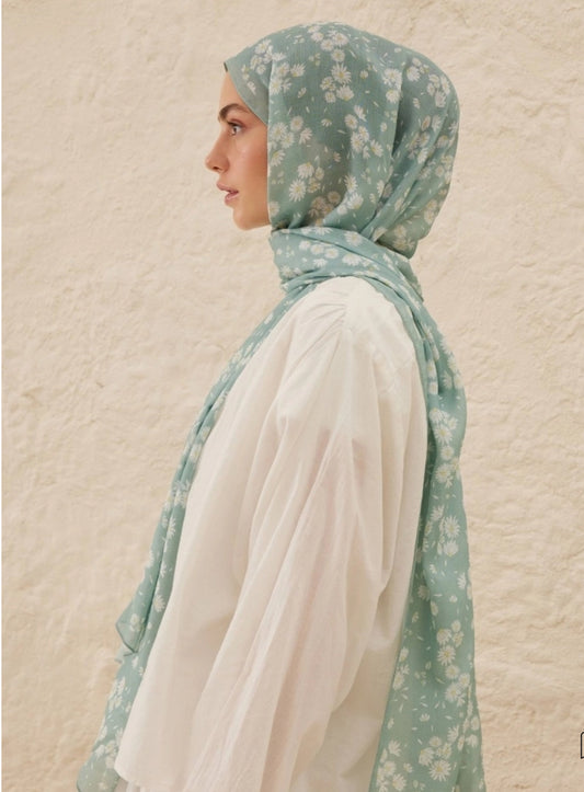 DAISY PATTERN RAMI-RAMIE HIJAB