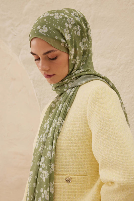 DAISY PATTERN RAMI-RAMIE HIJAB