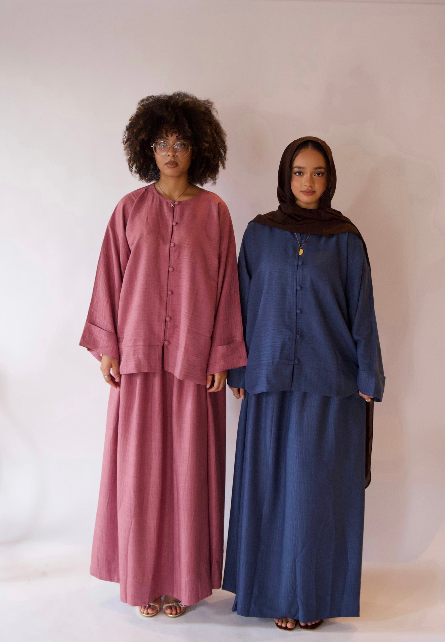 Raya Skirt Set-Cherry Pink