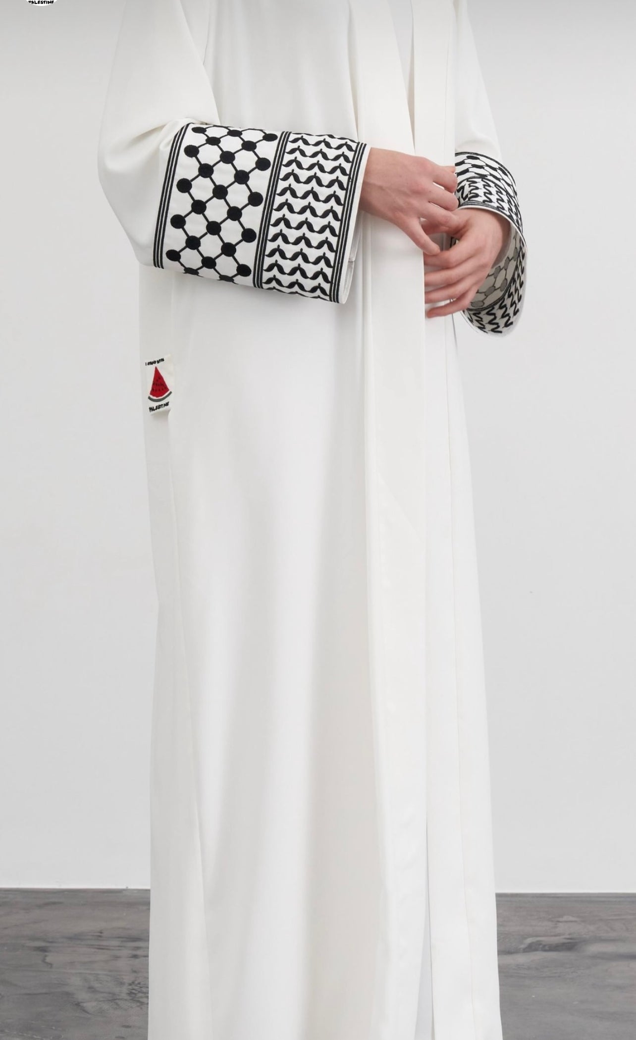 Freedom-Abaya Set-White