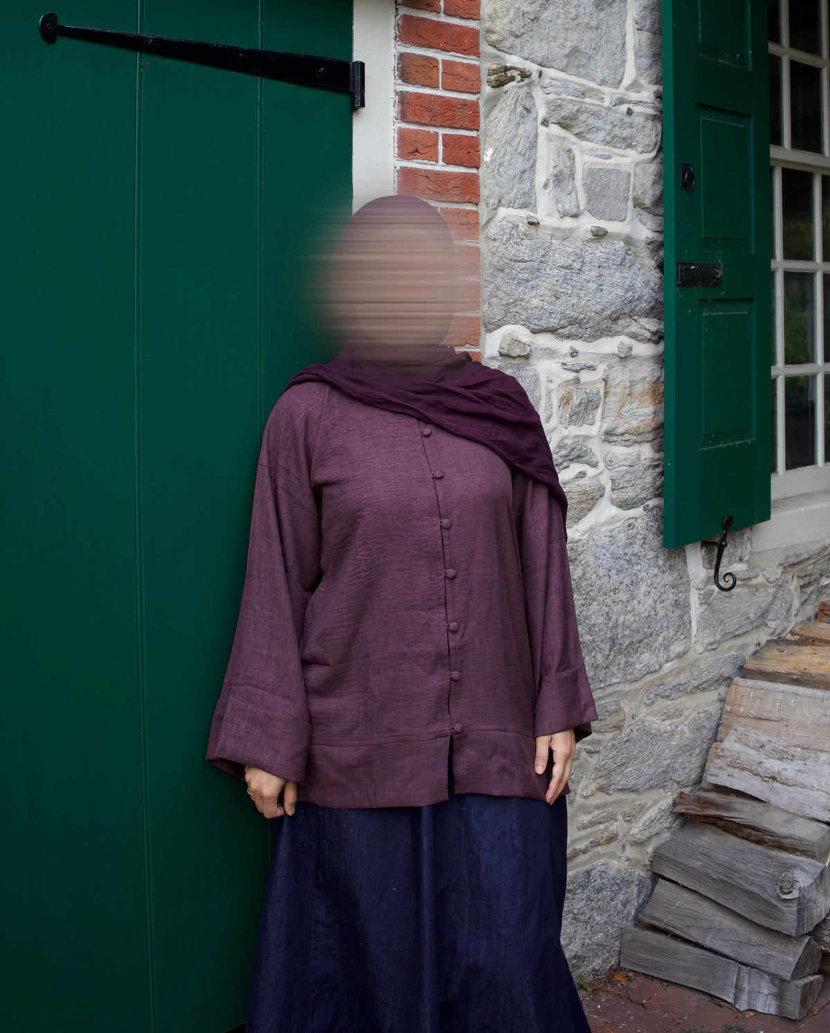 Raya Top-Deep Plum