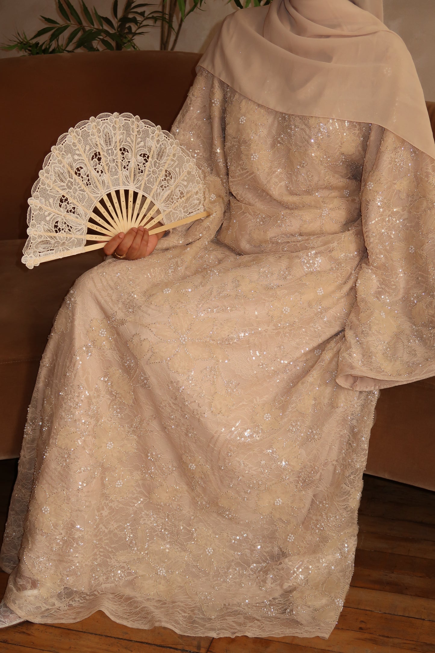 Jasmine -Lace Embellished-Dress