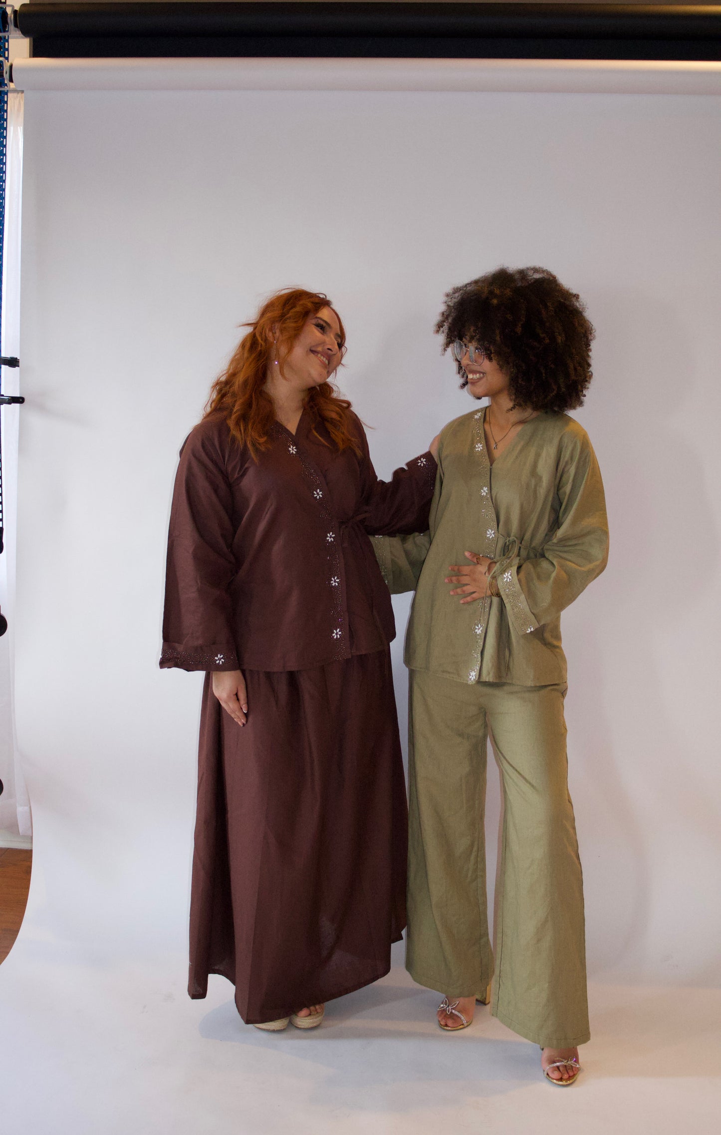 Hana-Handwork Set-Sage Green