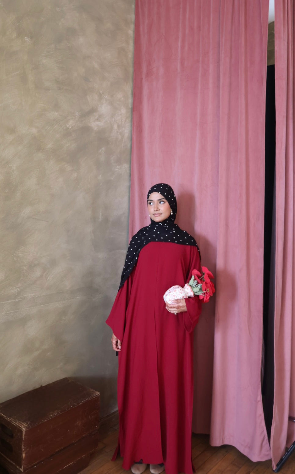 Daydream-Two-Piece- Dark Red