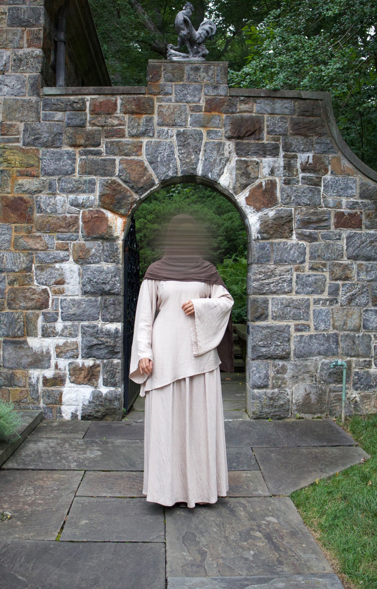 Maya Skirt Set- Light Beige