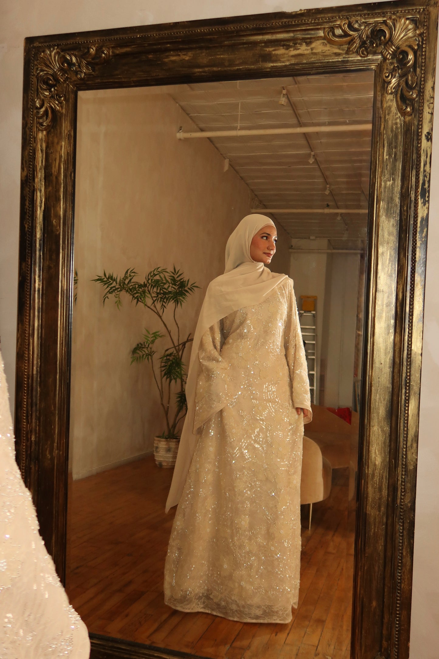 Jasmine -Lace Embellished-Dress